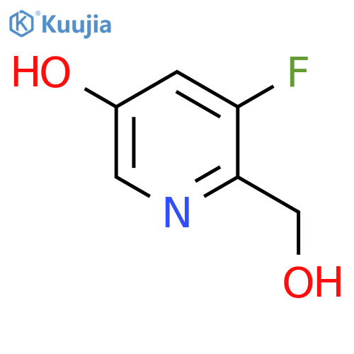 3-Fluoro-5-hydroxypyridine-2-methanol structure