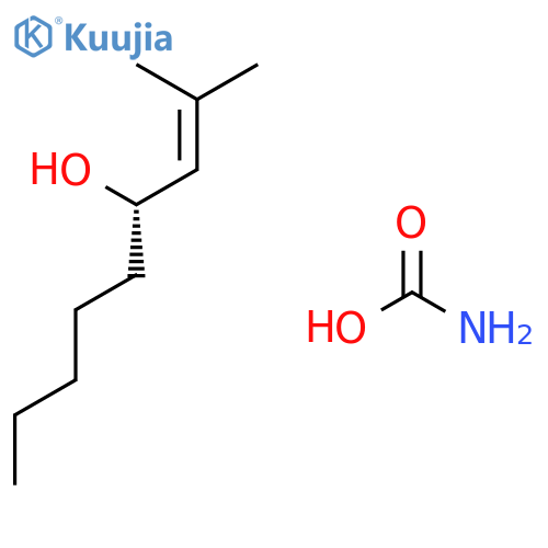 2-Nonen-4-ol, 2-methyl-, carbamate, (S)- structure