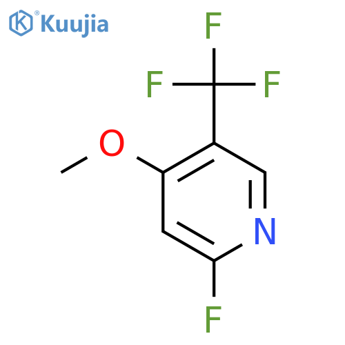 2-Fluoro-4-methoxy-5-(trifluoromethyl)pyridine structure