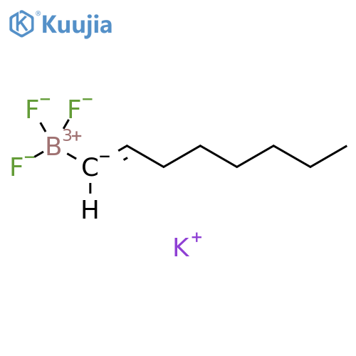 Borate(1-), trifluoro-(1E)-1-octenyl-, potassium (1:1), (T-4)- structure