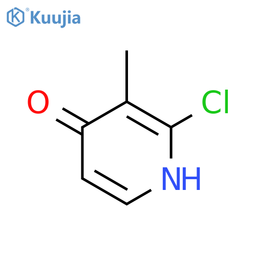 2-chloro-3-methyl-1H-pyridin-4-one structure