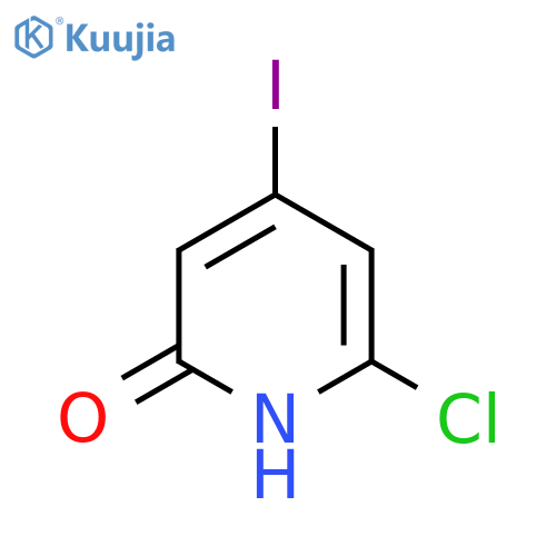 2-Chloro-4-iodo-6-hydroxypyridine structure