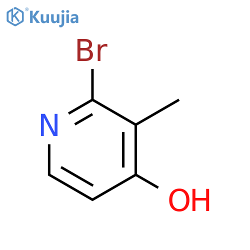 2-bromo-3-methylpyridin-4-ol structure