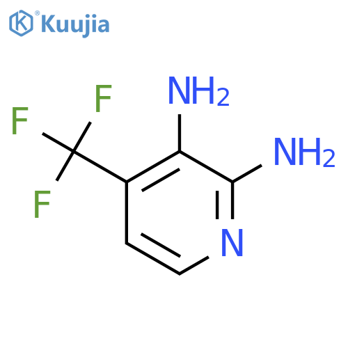 2,3-Diamino-4-(trifluoromethyl)pyridine structure
