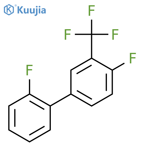 4,2'-Difluoro-3-(trifluoromethyl)biphenyl structure