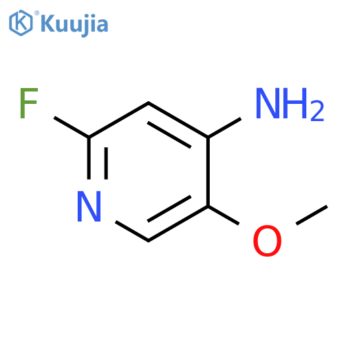 2-fluoro-5-methoxypyridin-4-amine structure