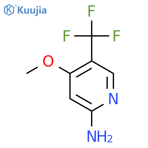 4-Methoxy-5-(trifluoromethyl)pyridin-2-amine structure