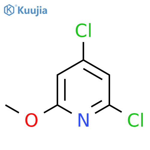 2,4-Dichloro-6-methoxypyridine structure