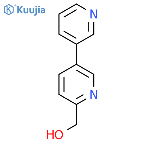 (5-Pyridin-3-ylpyridin-2-yl)methanol structure