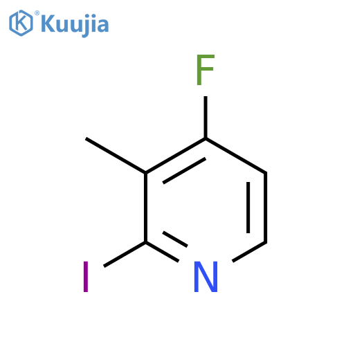 4-Fluoro-2-iodo-3-methylpyridine structure