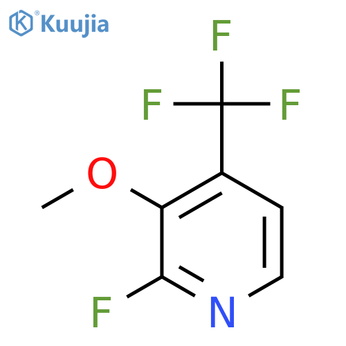 2-Fluoro-3-methoxy-4-(trifluoromethyl)pyridine structure