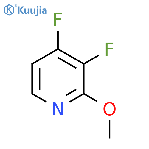 3,4-Difluoro-2-methoxypyridine structure