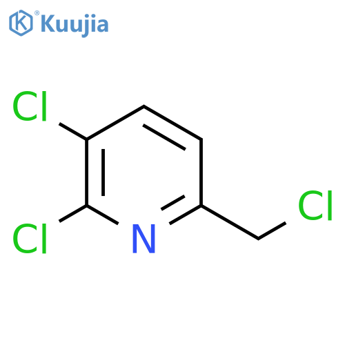 2,3-Dichloro-6-(chloromethyl)pyridine structure