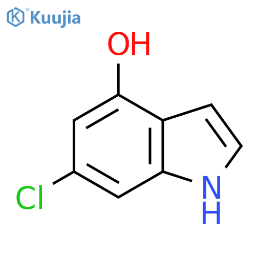 6-Chloro-1H-indol-4-ol structure