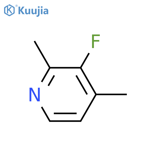 3-Fluoro-2,4-dimethylpyridine structure