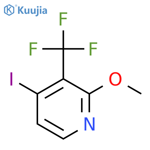 4-Iodo-2-methoxy-3-(trifluoromethyl)pyridine structure