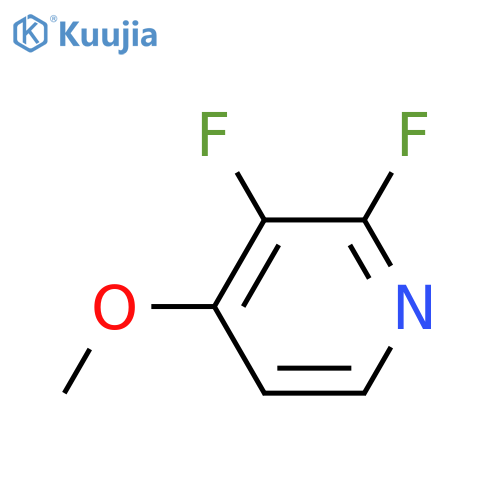 2,3-difluoro-4-methoxy-pyridine structure