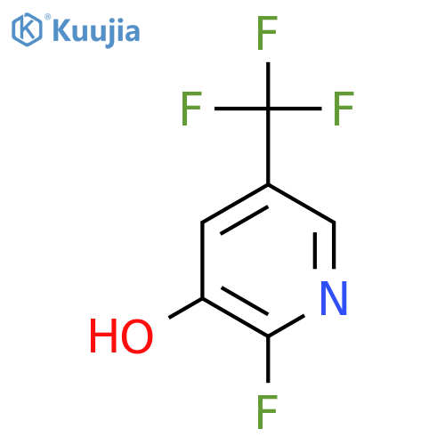 2-Fluoro-5-(trifluoromethyl)-3-pyridinol structure