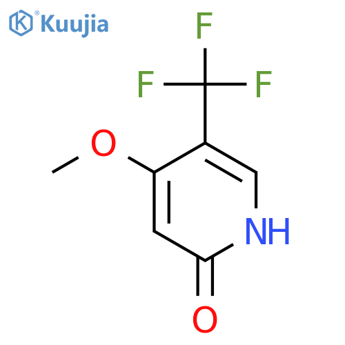 2-Hydroxy-4-methoxy-5-(trifluoromethyl)pyridine structure