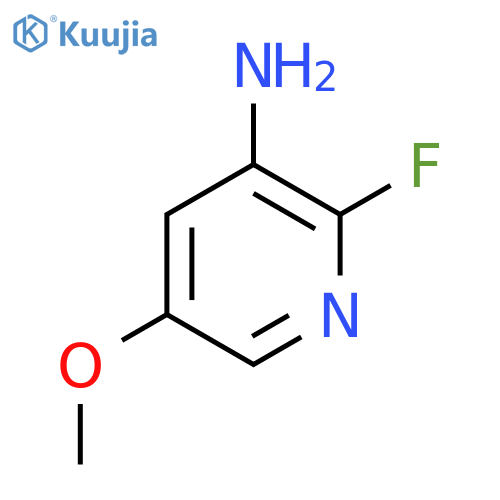 2-Fluoro-5-methoxypyridin-3-amine structure
