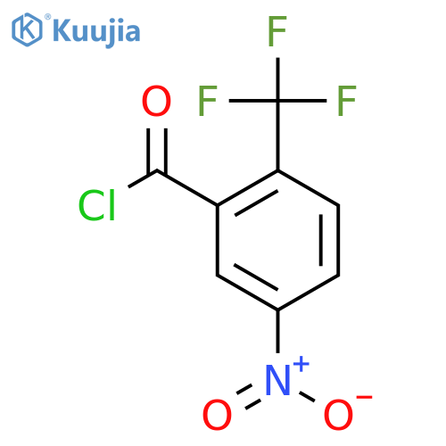 5-Nitro-2-(trifluoromethyl)benzoyl chloride structure