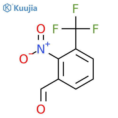 2-Nitro-3-(trifluoromethyl)benzaldehyde structure