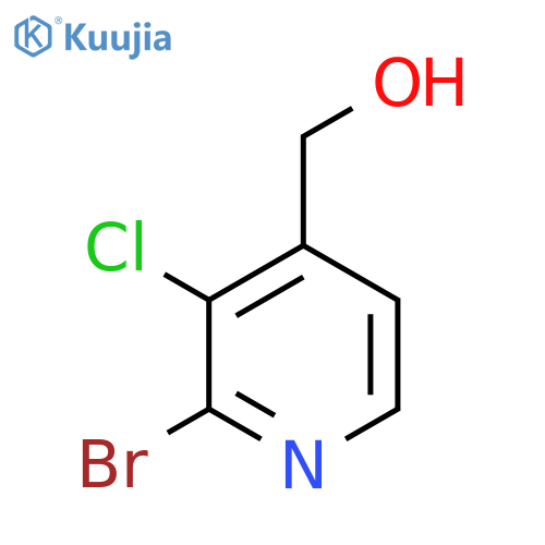 (2-Bromo-3-chloropyridin-4-yl)methanol structure