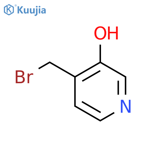 4-Bromomethyl-3-hydroxypyridine structure
