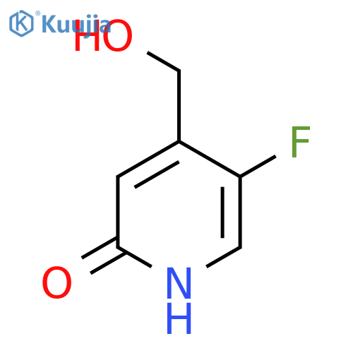 5-Fluoro-2-hydroxypyridine-4-methanol structure
