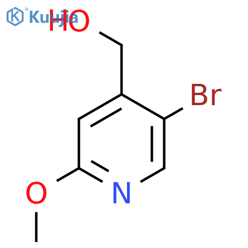 (5-Bromo-2-methoxypyridin-4-yl)methanol structure