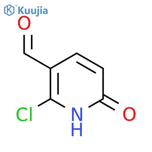 3-Pyridinecarboxaldehyde, 2-chloro-1,6-dihydro-6-oxo- structure