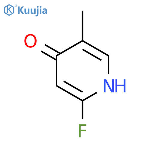 2-Fluoro-5-methylpyridine-4-ol structure