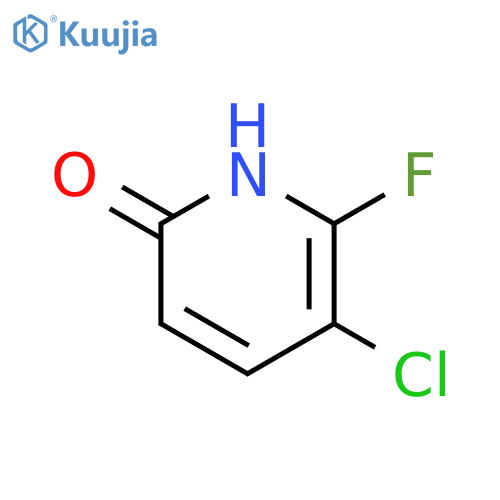 5-chloro-6-fluoro-1H-pyridin-2-one structure