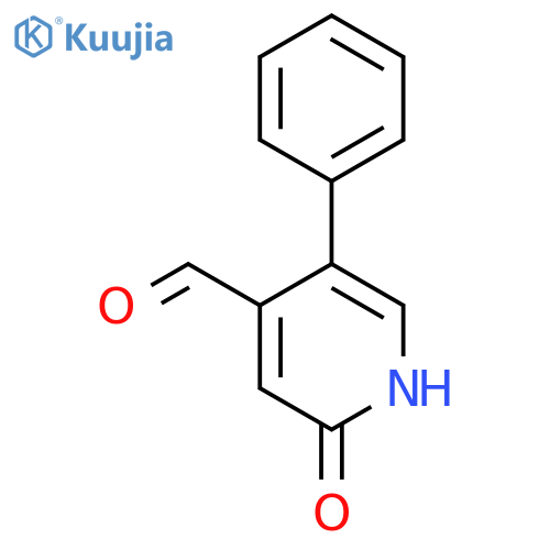 2-Hydroxy-5-phenylisonicotinaldehyde structure