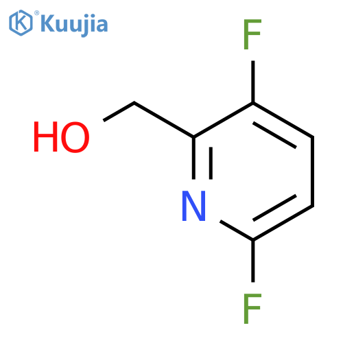 (3,6-Difluoro-2-pyridyl)methanol structure