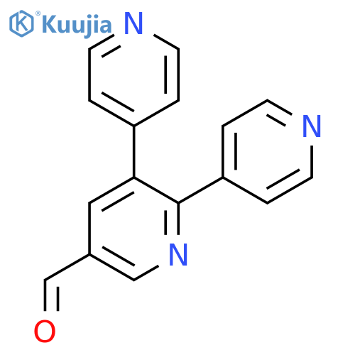 5,6-Di(pyridin-4-yl)nicotinaldehyde structure