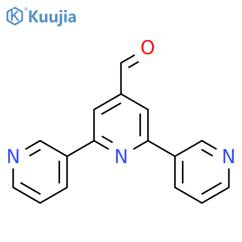 2,6-Di(pyridin-3-yl)isonicotinaldehyde structure