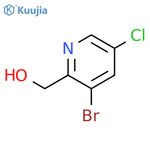 (3-Bromo-5-chloropyridin-2-yl)methanol structure
