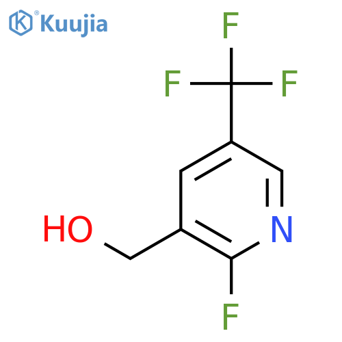 2-Fluoro-5-(trifluoromethyl)pyridine-3-methanol structure