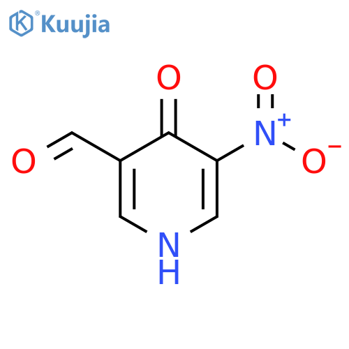 4-Hydroxy-5-nitronicotinaldehyde structure