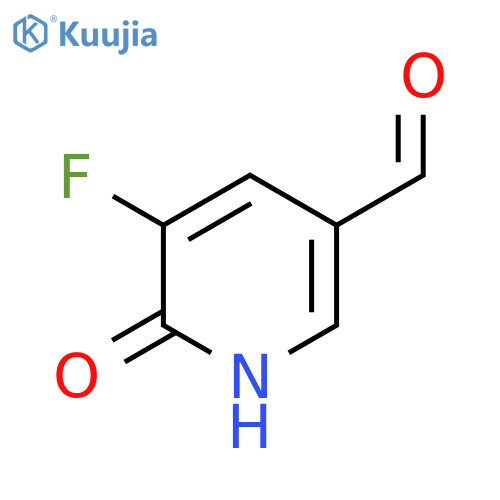 5-Fluoro-6-hydroxynicotinaldehyde structure