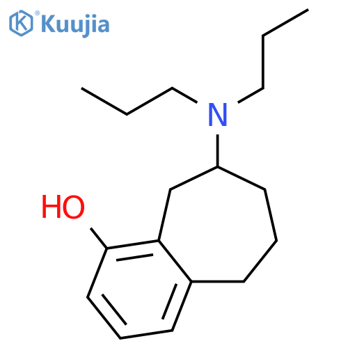 5H-Benzocyclohepten-1-ol, 8-(dipropylamino)-6,7,8,9-tetrahydro-, (±)- structure