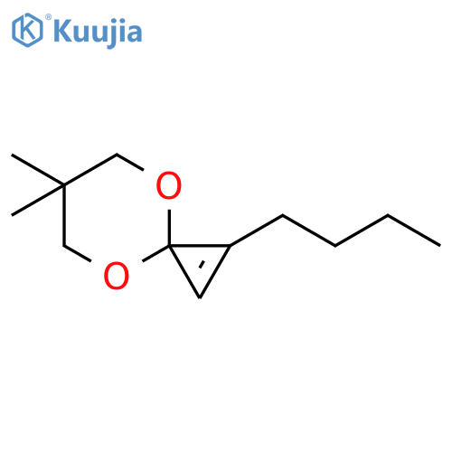 4,8-Dioxaspiro[2.5]oct-1-ene, 1-butyl-6,6-dimethyl- structure