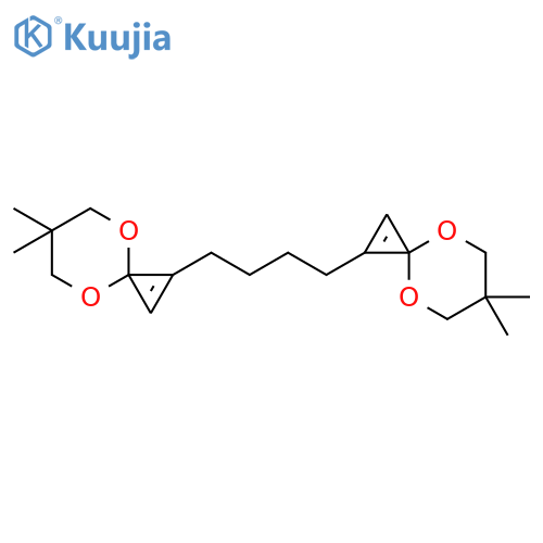 4,8-Dioxaspiro[2.5]oct-1-ene, 1,1'-(1,4-butanediyl)bis[6,6-dimethyl- structure
