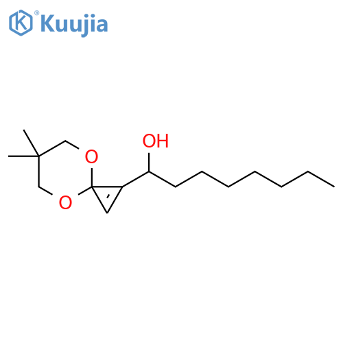4,8-Dioxaspiro[2.5]oct-1-ene-1-methanol, a-heptyl-6,6-dimethyl- structure