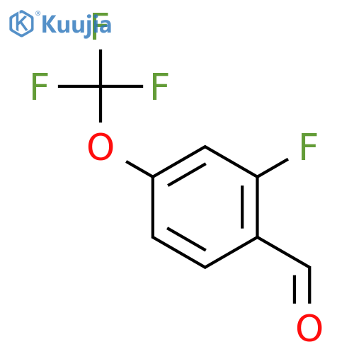 2-Fluoro-4-(trifluoromethoxy)benzaldehyde structure