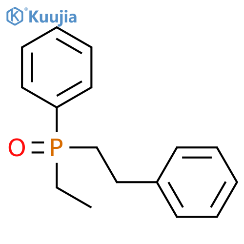 Phosphine oxide, ethylphenyl(2-phenylethyl)- structure