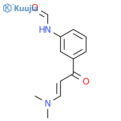 N-3-(2E)-3-(Dimethylamino)-1-oxo-2-propen-1-ylphenyl-formamide structure