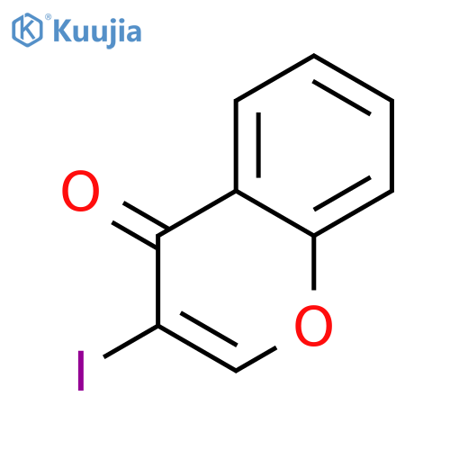3-iodo-4H-chromen-4-one structure