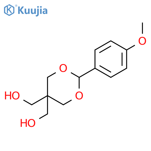 1,3-Dioxane-5,5-dimethanol, 2-(4-methoxyphenyl)- structure